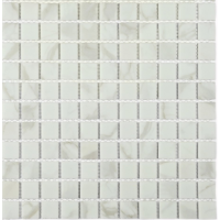 Мозаика стеклянная Mia White 300*300 мм